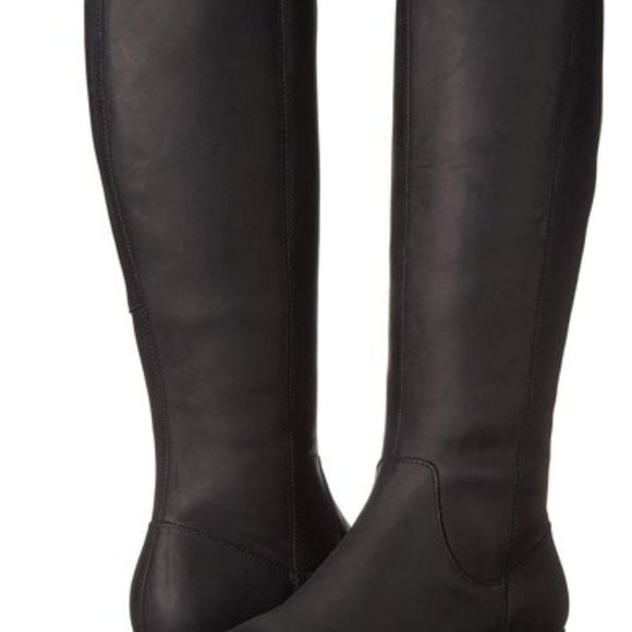 Clarks Marana Trudy Tall Leather Boots 